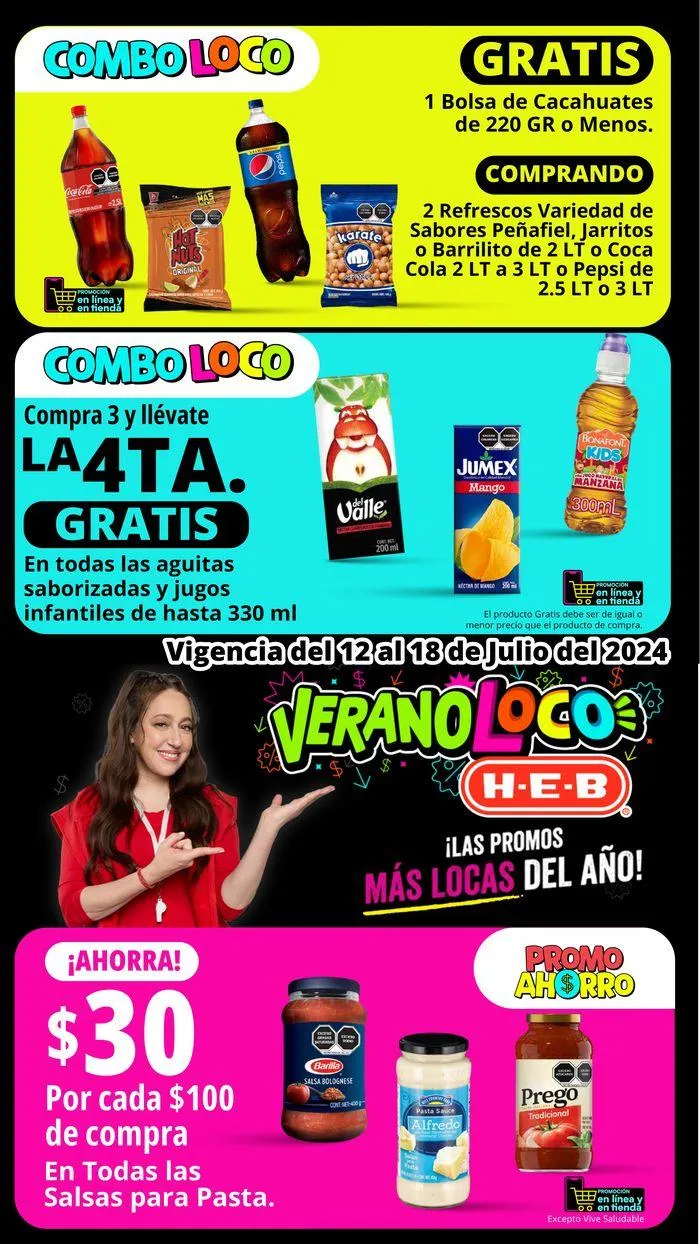 Catálogo de HEB - Combo Loco 15 de julio al 18 de julio 2024 - Pagina 2