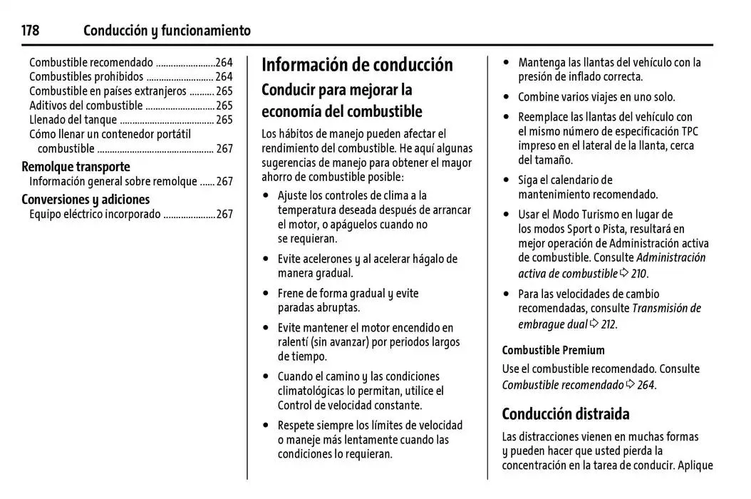 Catálogo de Chevrolet Corvette Stingray Manual del propietario 22 de enero al 31 de diciembre 2025 - Pagina 179