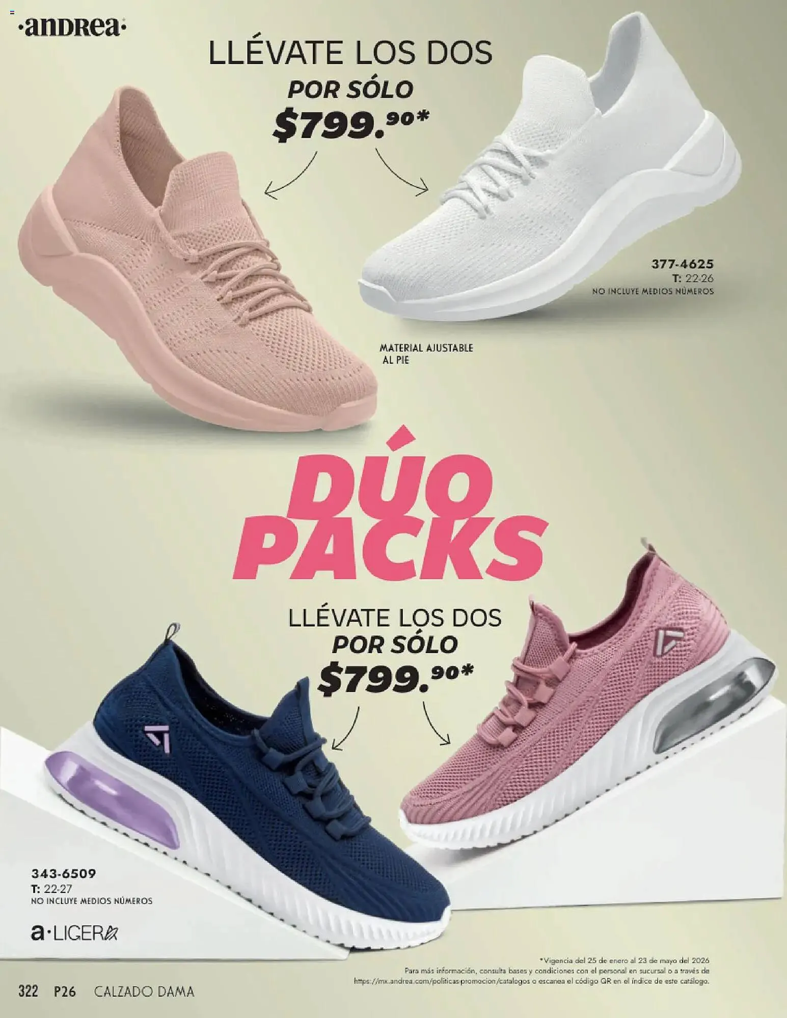 Catálogo de Catálogo Andrea 25 de enero al 24 de mayo 2026 - Pagina 322