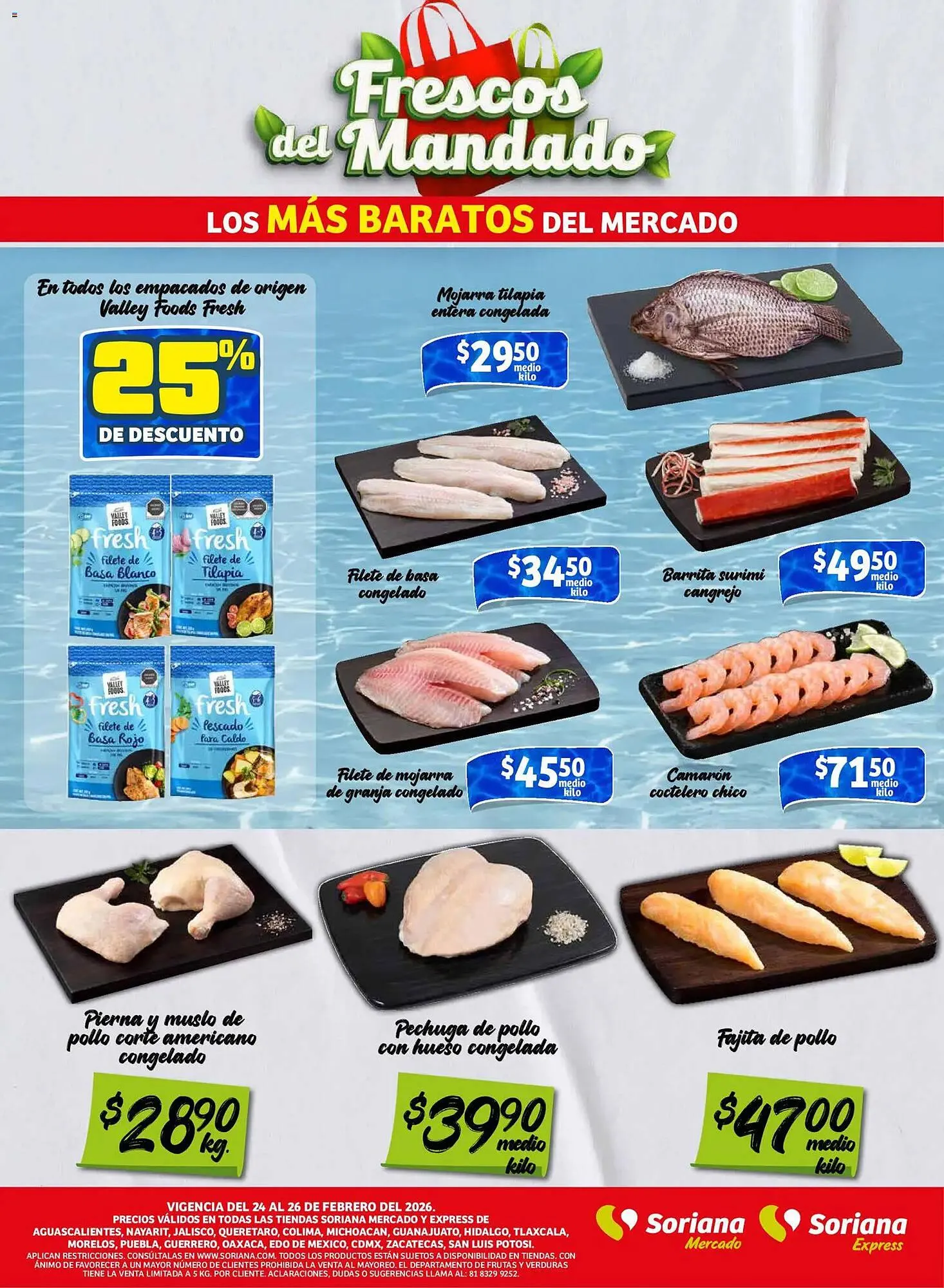 Catálogo de Folleto Soriana Mercado 24 de febrero al 26 de febrero 2026 - Pagina 2