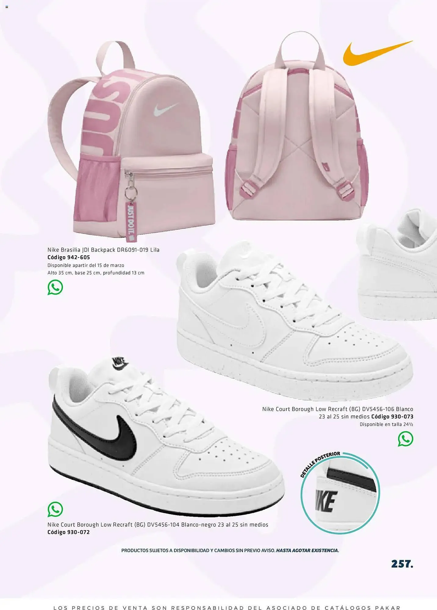 Catálogo de Catálogo SC Pakar 27 de febrero al 1 de enero 2027 - Pagina 257