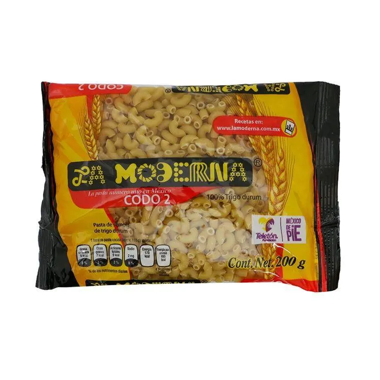 Sopa La Moderna Codo #2 200grs - La Moderna - 1 pieza
