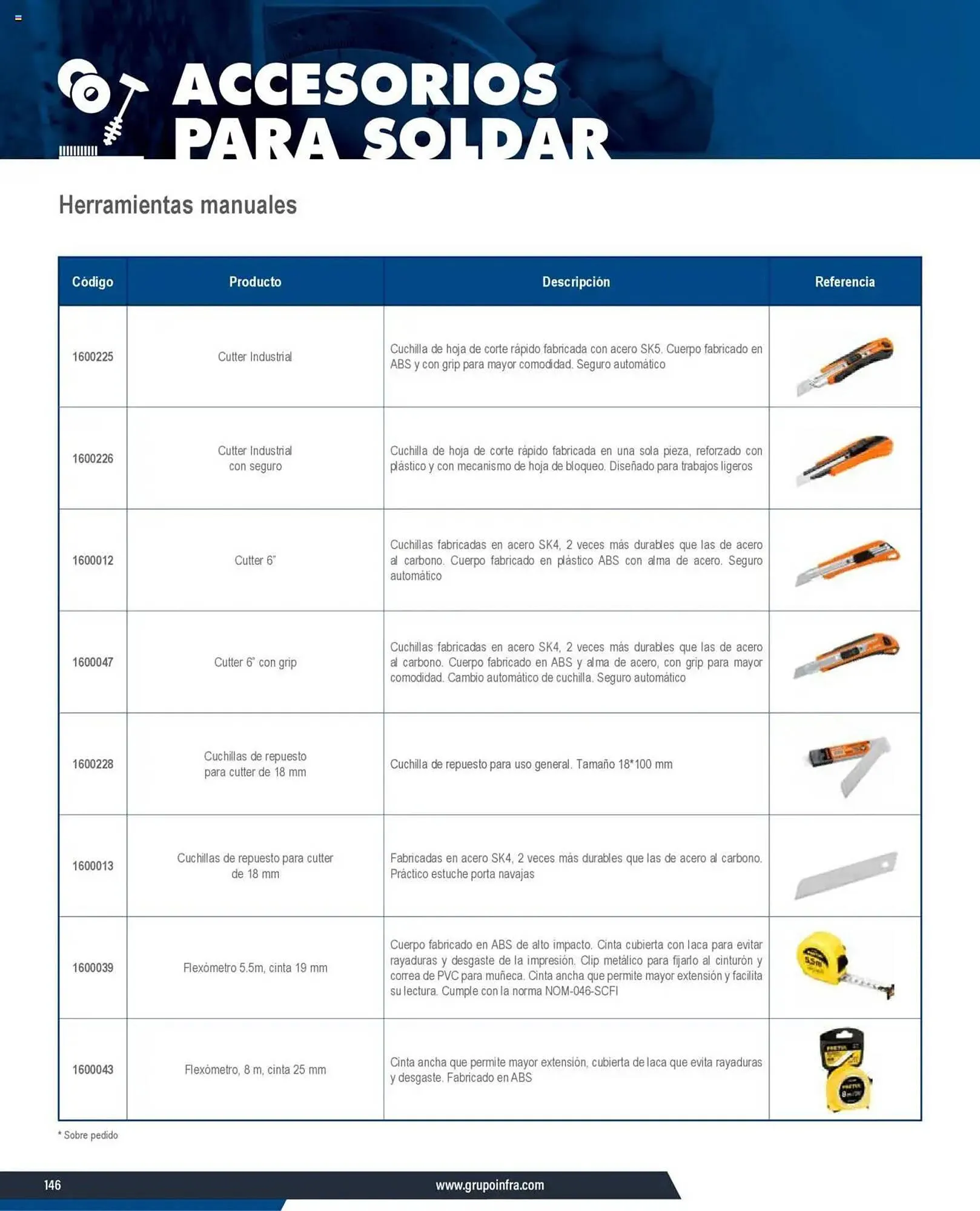 Catálogo de Catálogo Infra 7 de enero al 31 de diciembre 2025 - Pagina 16