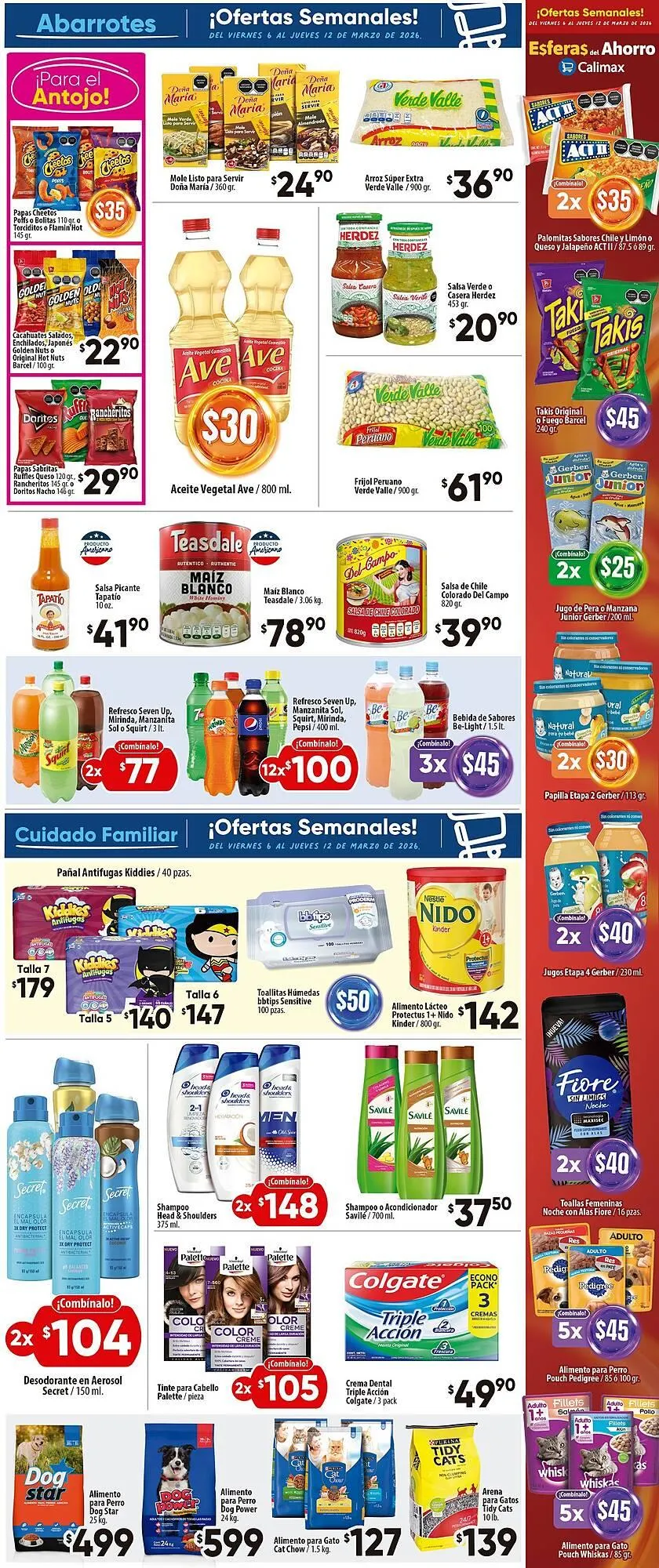 Catálogo de Folleto Calimax 6 de marzo al 9 de marzo 2026 - Pagina 5