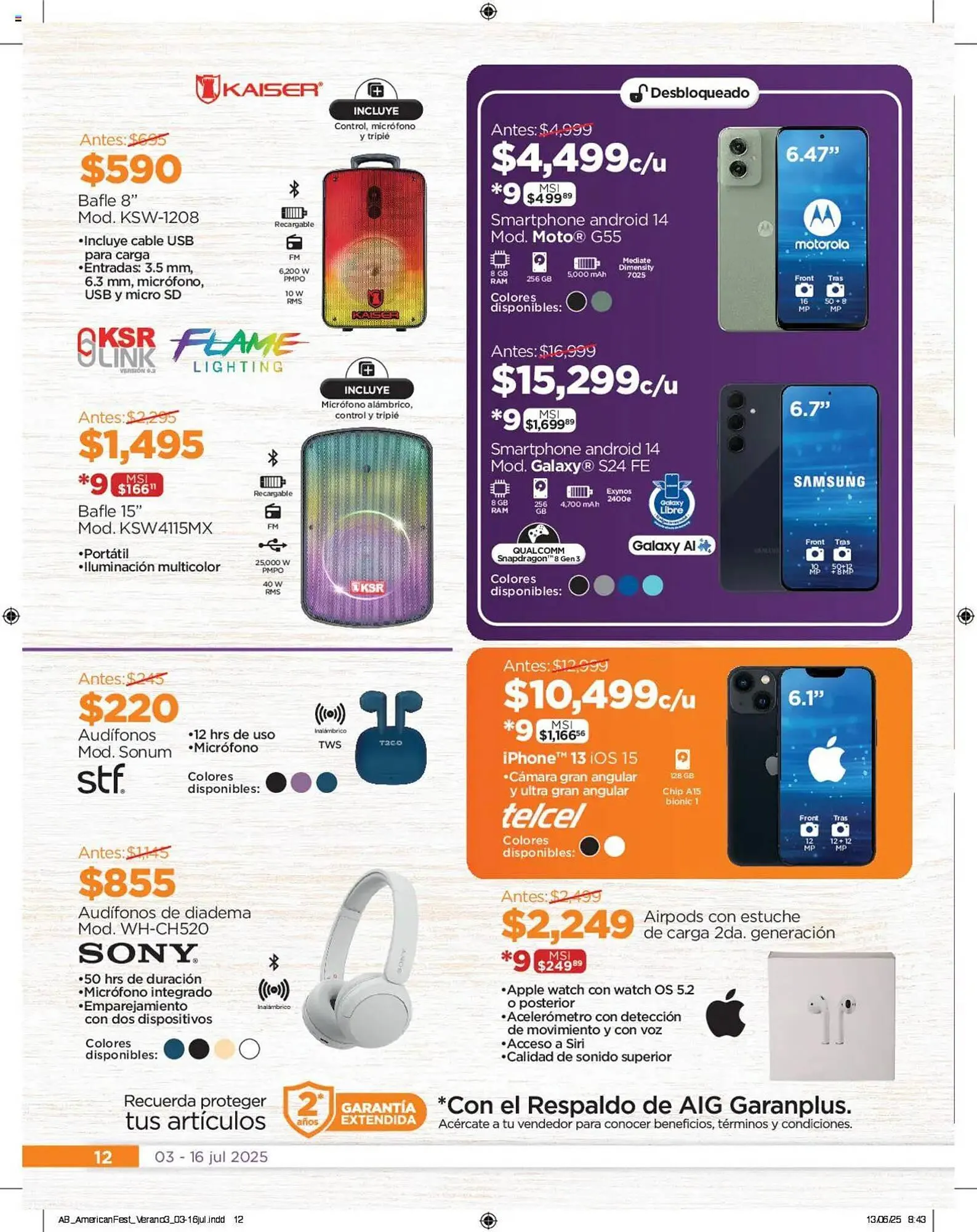 Catálogo de Catálogo Chedraui 3 de julio al 18 de julio 2025 - Pagina 12