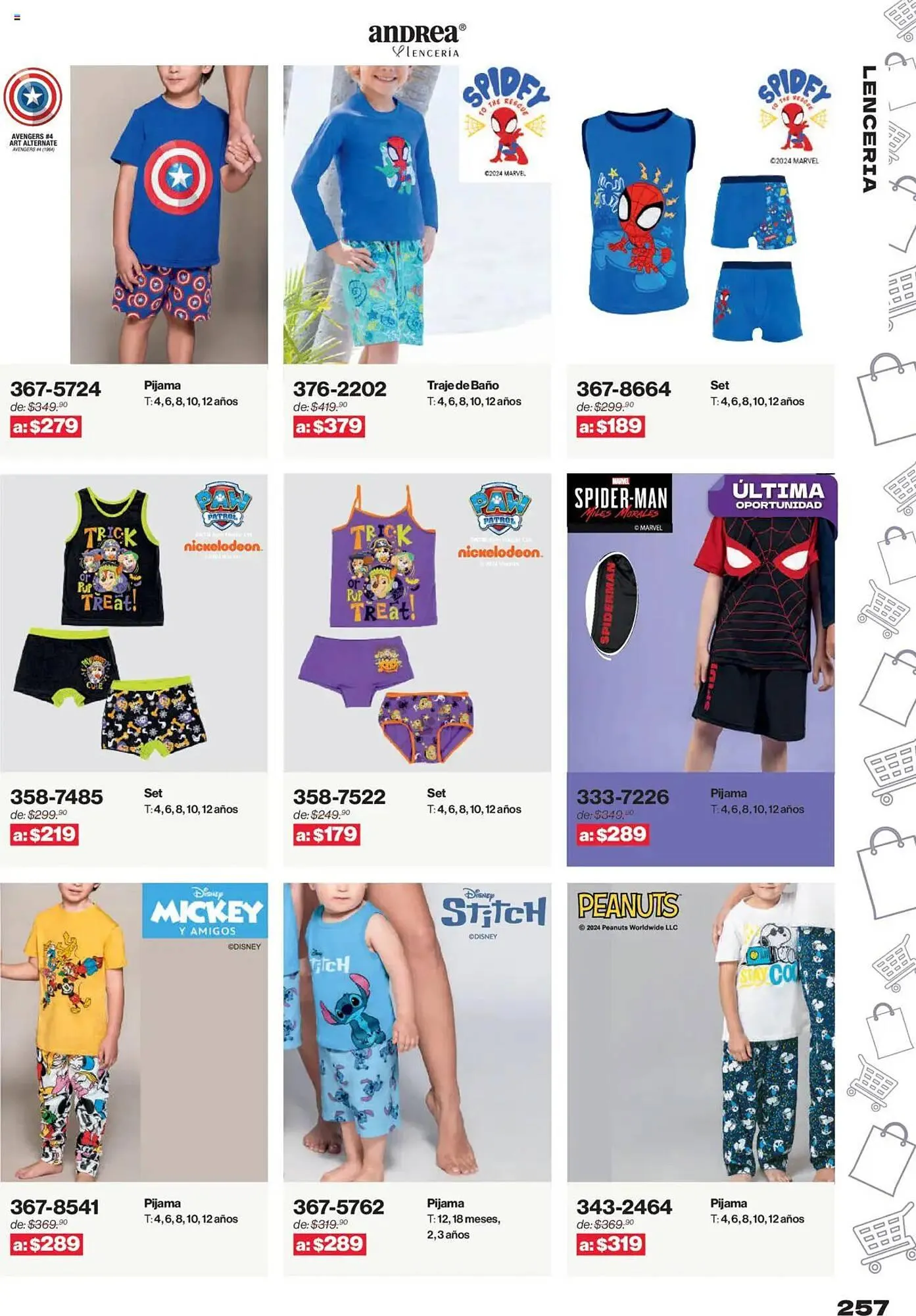 Catálogo de Catálogo Andrea 10 de agosto al 2 de noviembre 2025 - Pagina 257