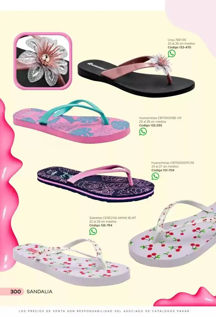 Catálogo de Pakar Sandalia 31 de enero al 31 de mayo 2025 - Pagina 300