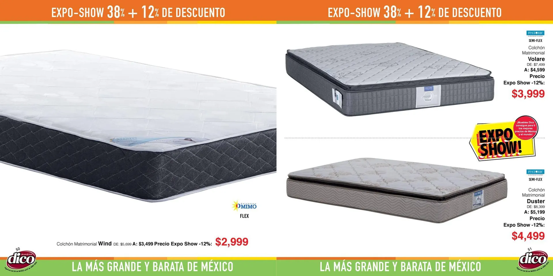 Catálogo de Catálogo Muebles Dico 29 de marzo al 9 de abril 2024 - Pagina 26