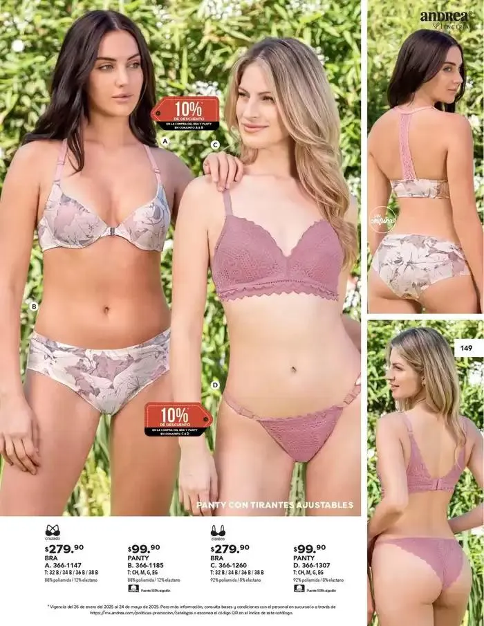 Catálogo de ANDREA | lencerìa 26 de enero al 24 de mayo 2025 - Pagina 5