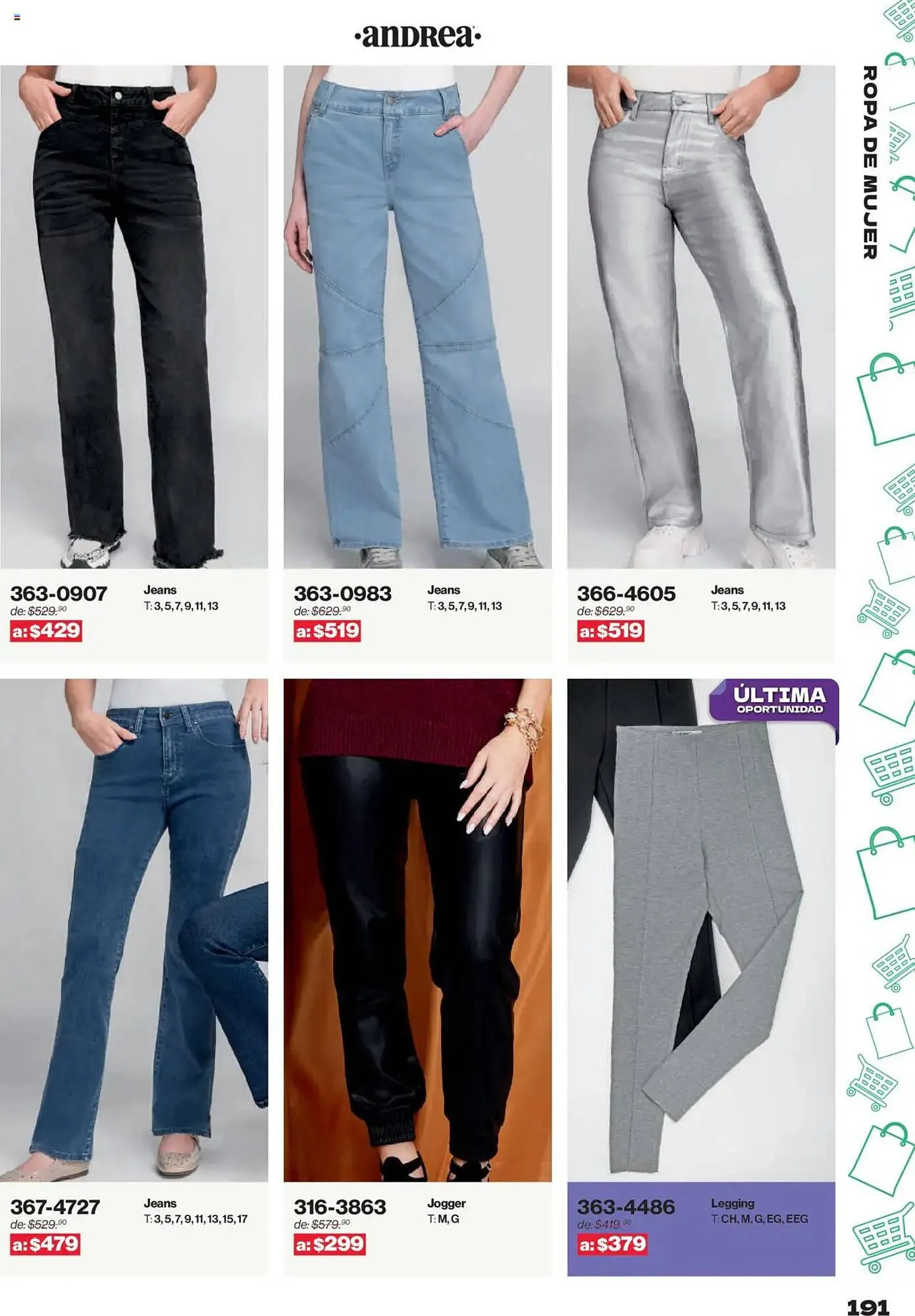 Catálogo de Catálogo Andrea 10 de agosto al 2 de noviembre 2025 - Pagina 191