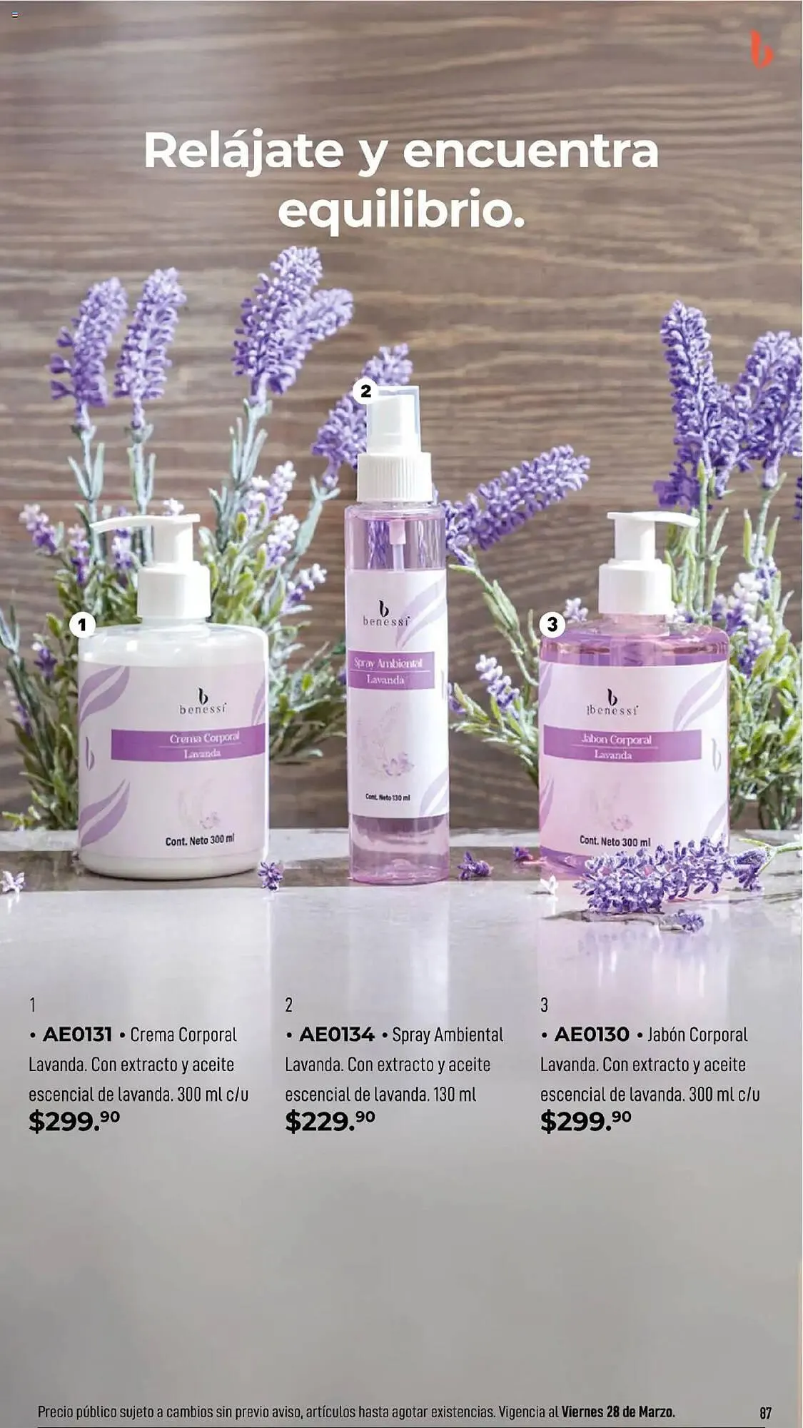 Catálogo de Catálogo Home Interiors 17 de febrero al 28 de marzo 2025 - Pagina 87