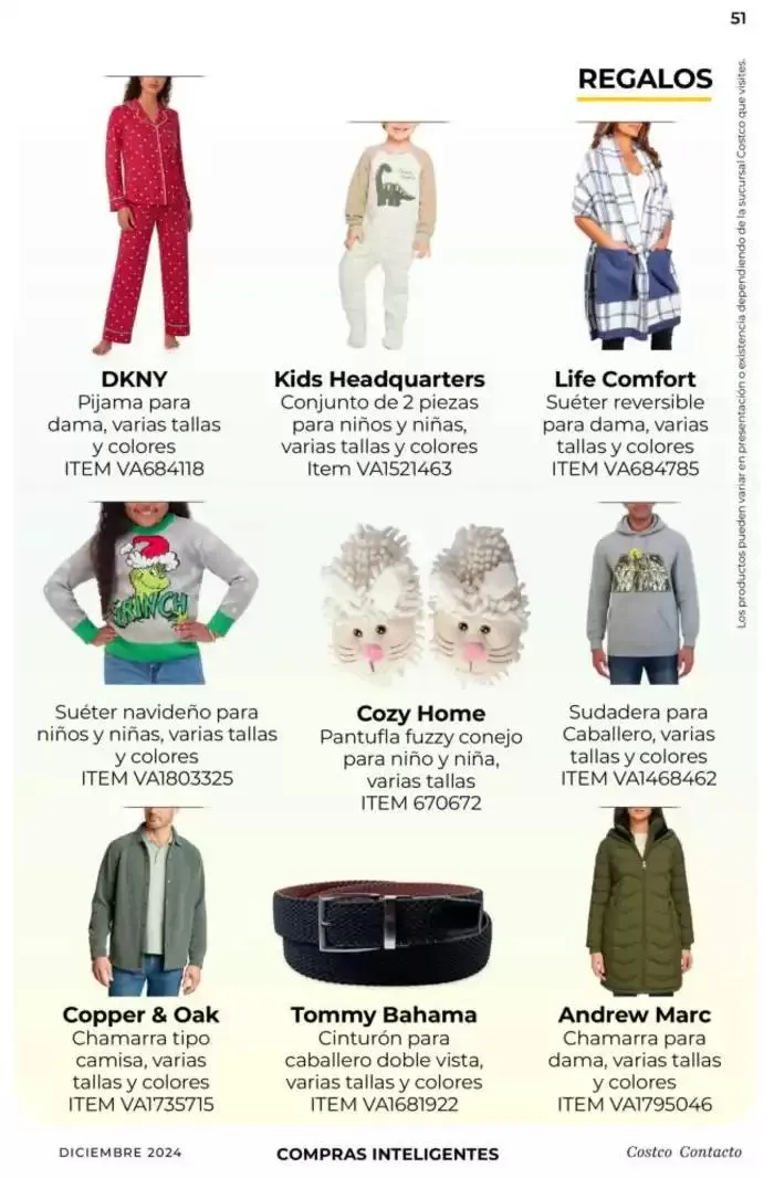 Catálogo de Costco Contacto 10 de diciembre al 31 de diciembre 2024 - Pagina 93