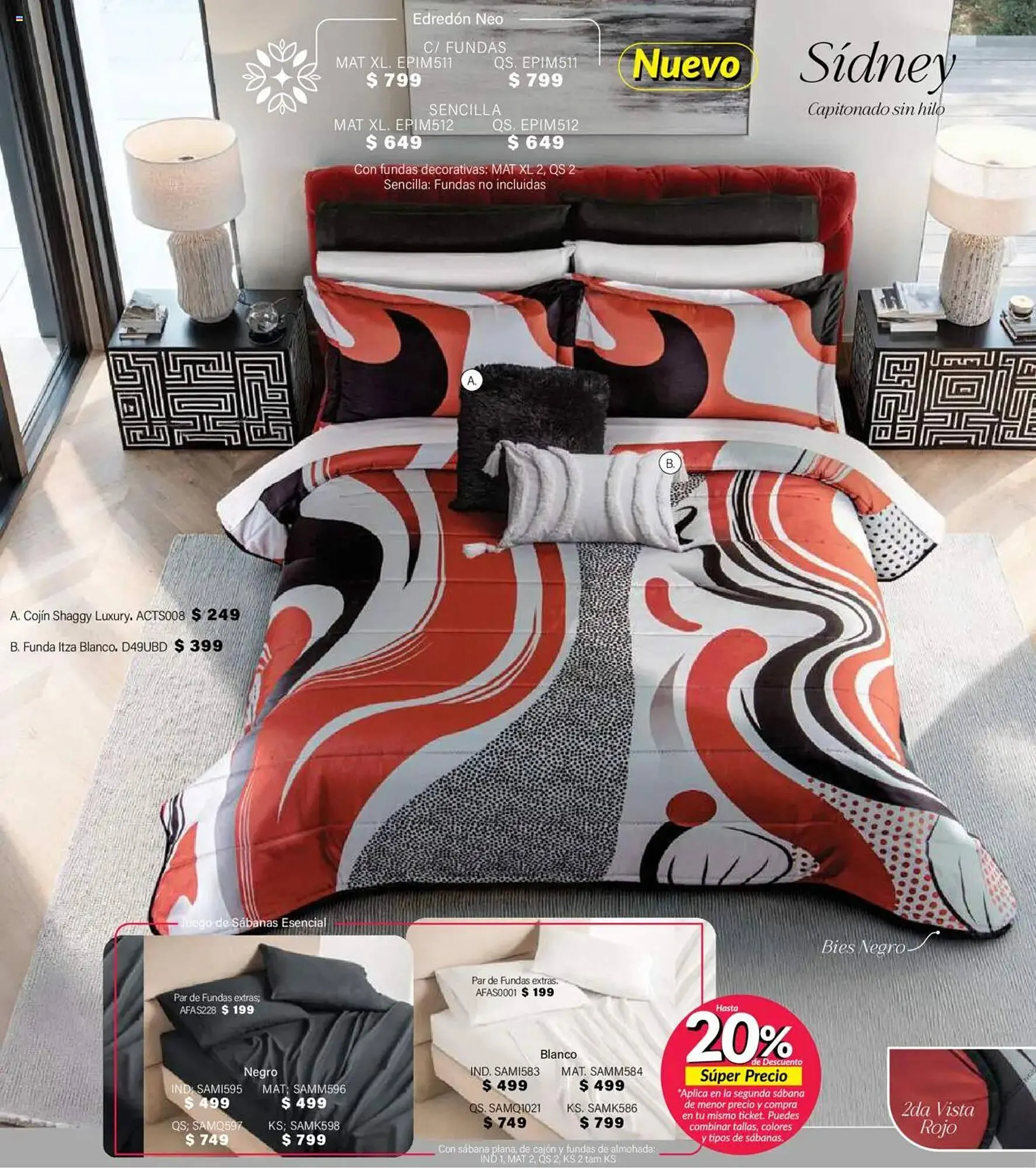 Catálogo de Catálogo Colchas Concord 1 de agosto al 1 de noviembre 2025 - Pagina 15