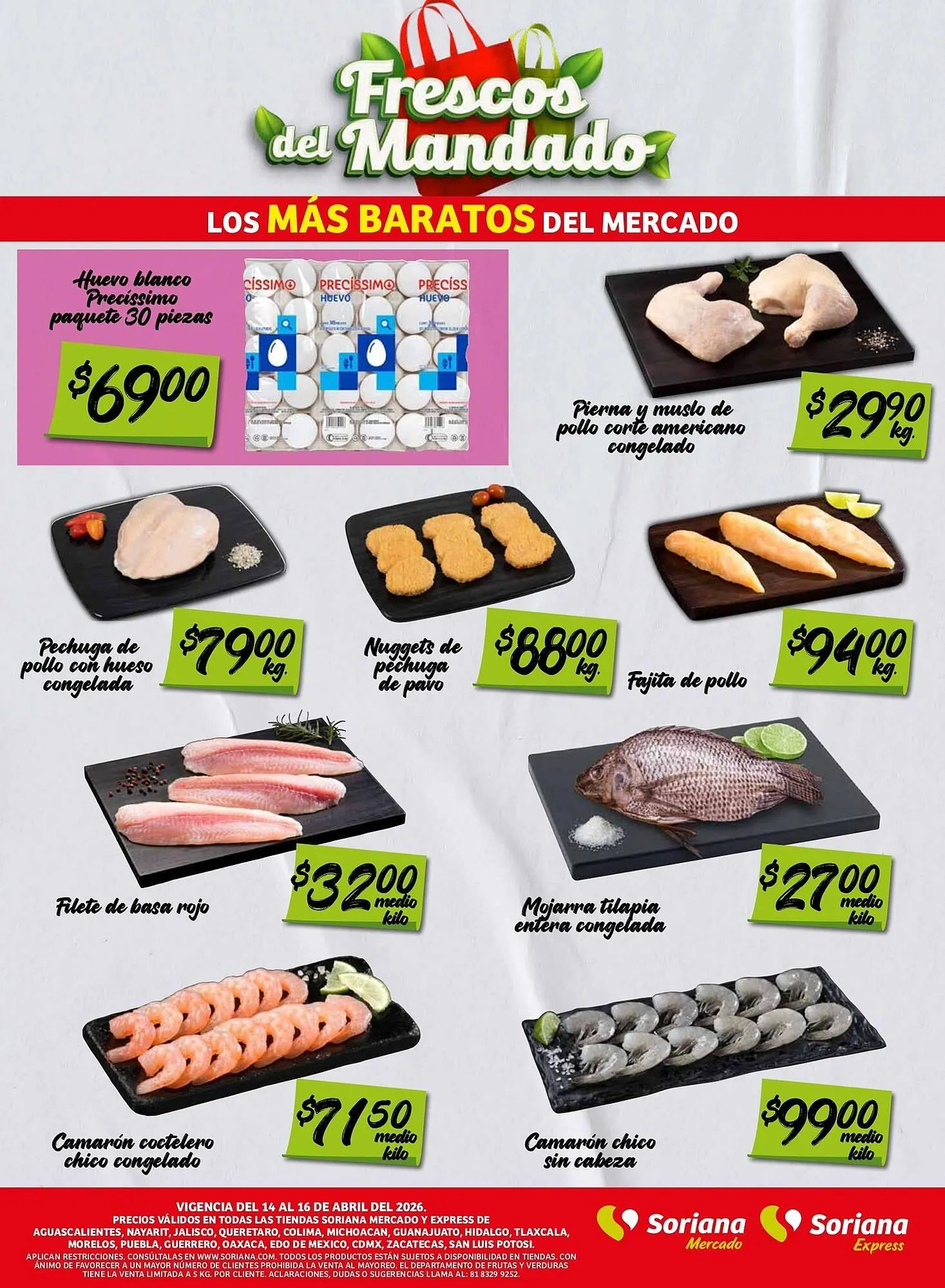 Catálogo de Folleto Soriana Mercado 14 de abril al 16 de abril 2026 - Pagina 2