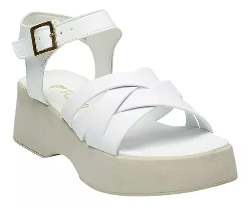 Sandalia Plataforma Vicky Blanco
