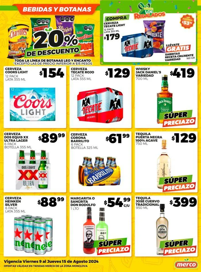 Catálogo de Merco - Lista con tu Lista 9 de agosto al 15 de agosto 2024 - Pagina 10