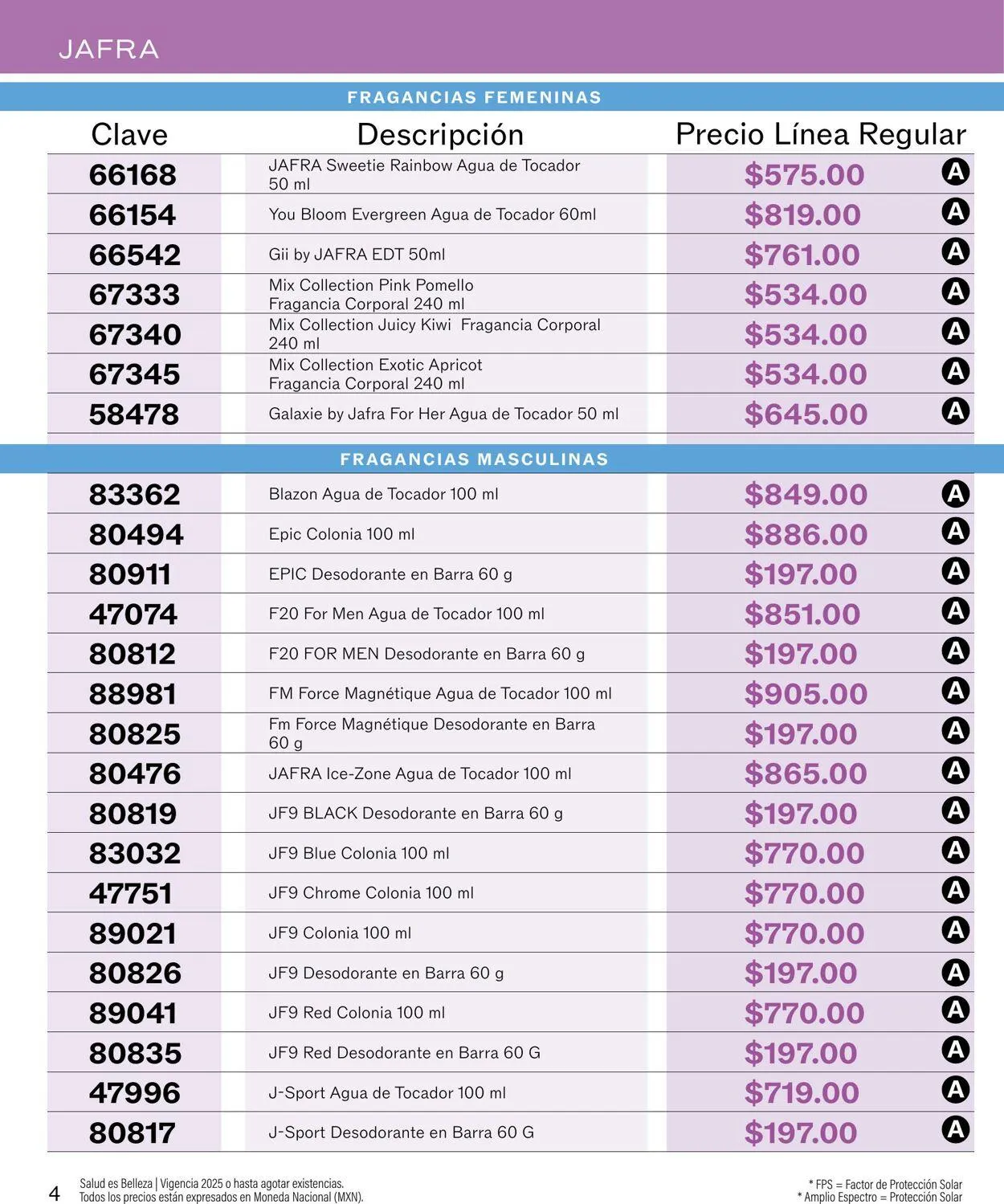 Catálogo de Jafra Oferta actual 12 de marzo al 26 de marzo 2025 - Pagina 4