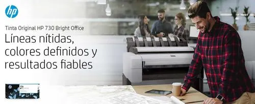 Cartucho De Tinta Desginjet Hp 730 130Ml Magenta P2V63A P2V63A