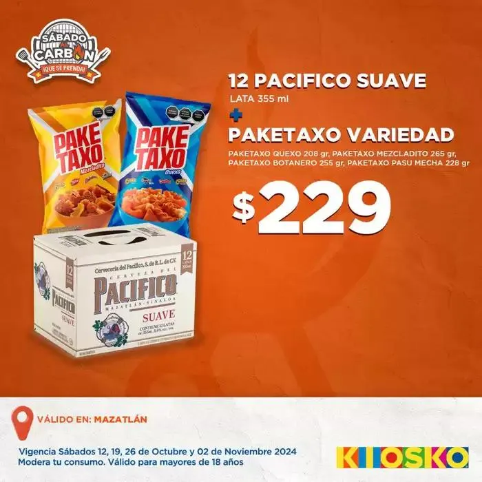 Catálogo de Sábado al Carbon 14 de octubre al 2 de noviembre 2024 - Pagina 3