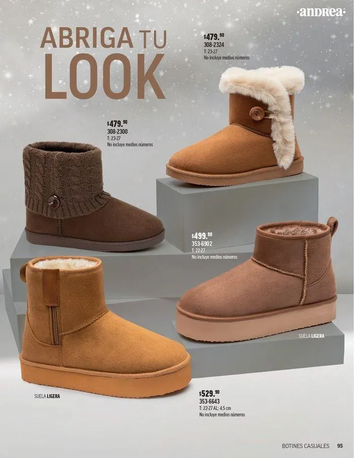 Catálogo de ANDREA - CALZADO DAMA 26 de agosto al 25 de enero 2025 - Pagina 194