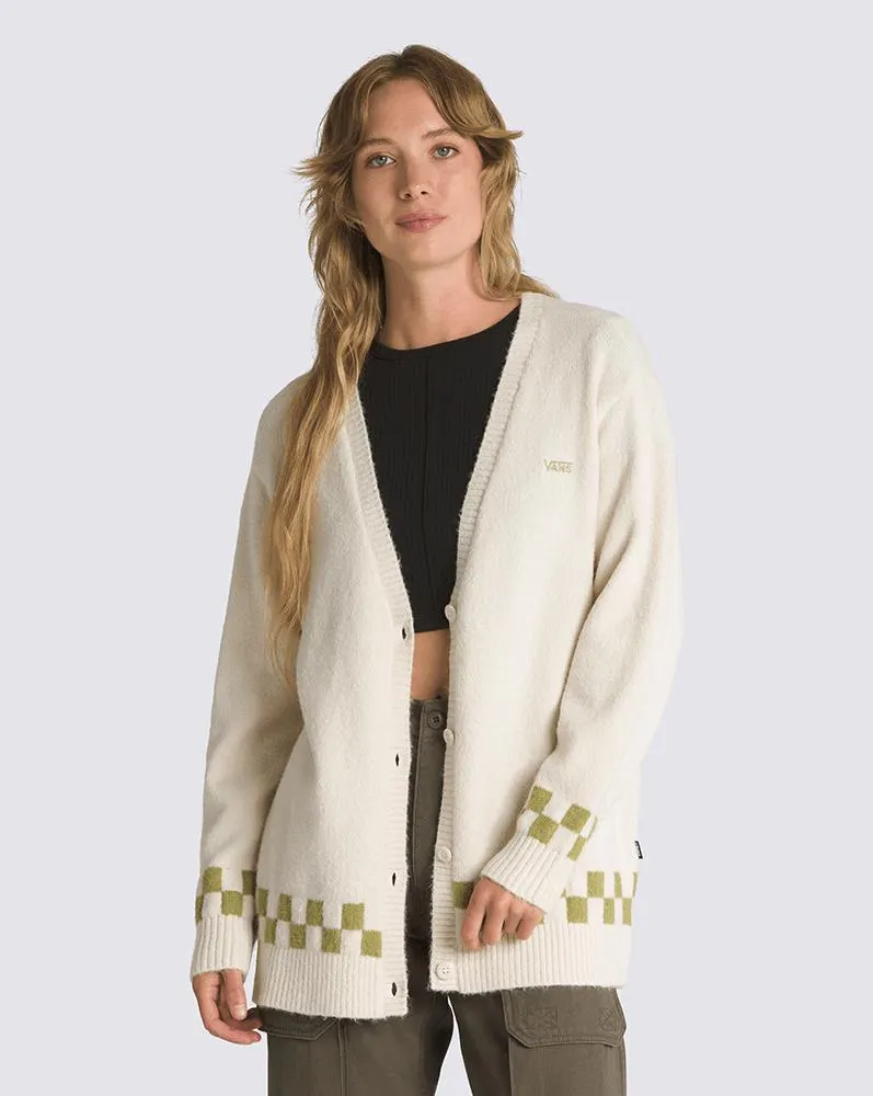 Suéter Lowcheck Ii Cardigan Beige HDJR