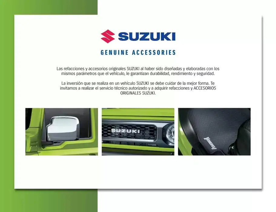 Catálogo de Catálogo JIMNY 14 de marzo al 31 de diciembre 2025 - Pagina 2