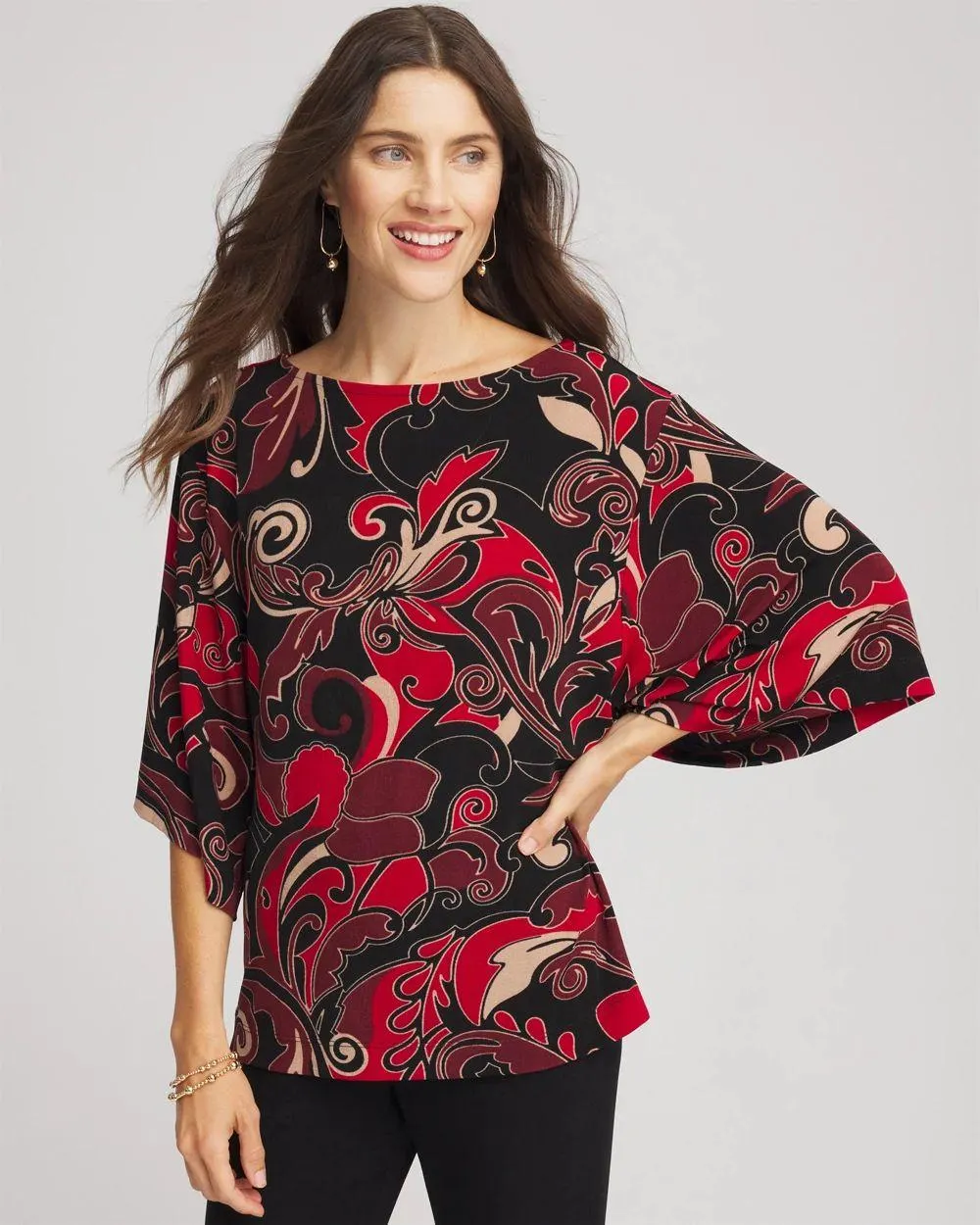 Travelers ™ Kimono Sleeve Party Top