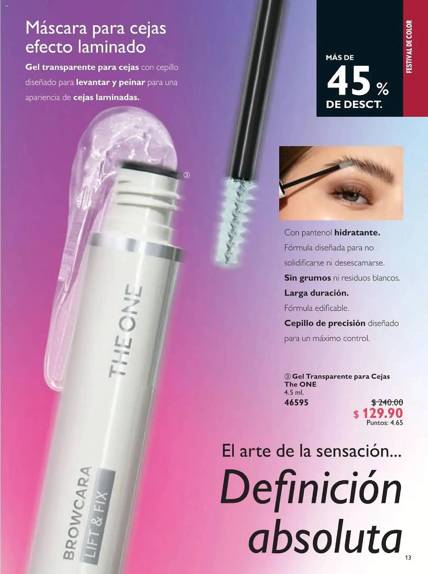 Catálogo de Catálogo Oriflame 9 de mayo al 29 de mayo 2026 - Pagina 13