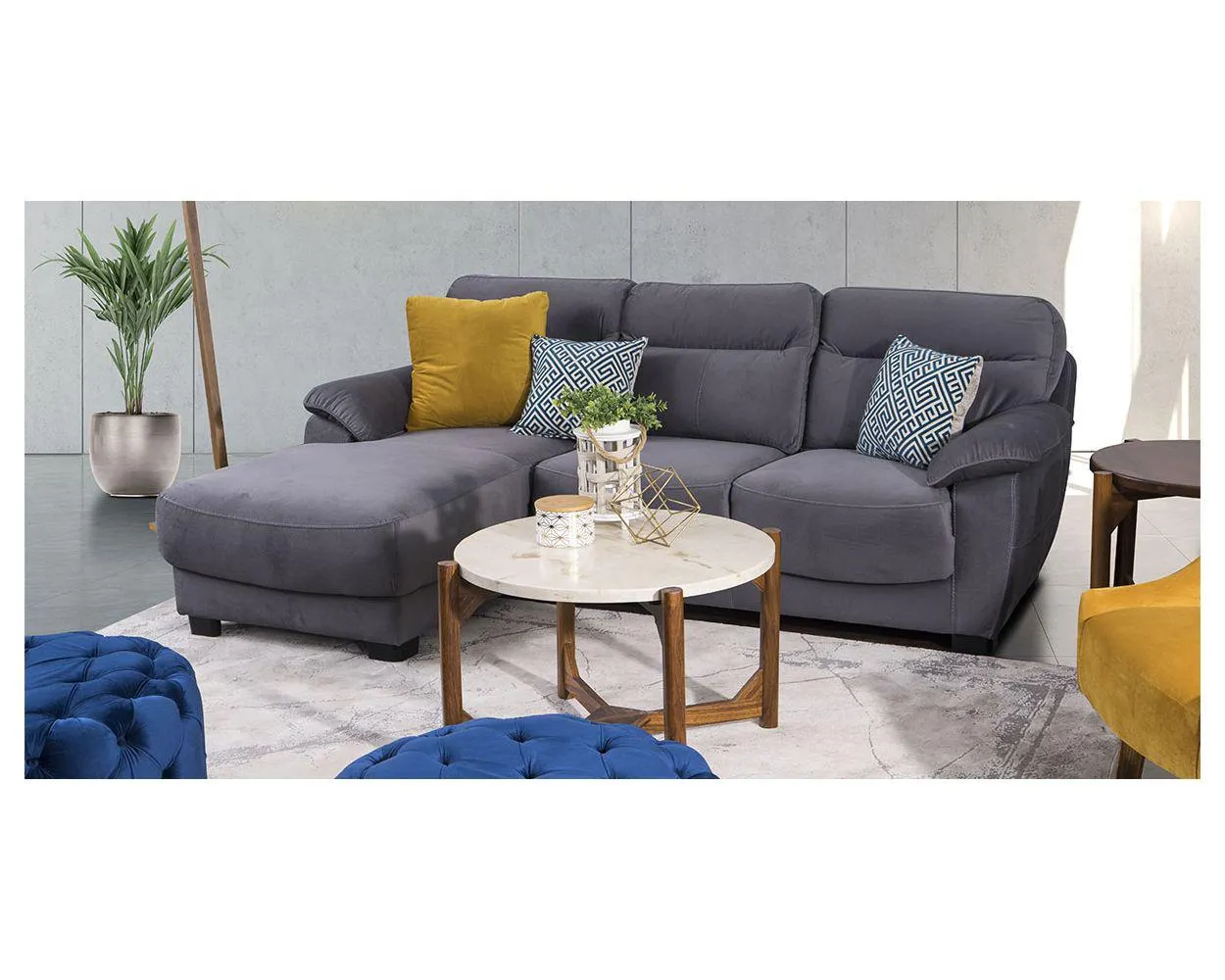 Sala Modular Izquierda Tour Gris (Boal)