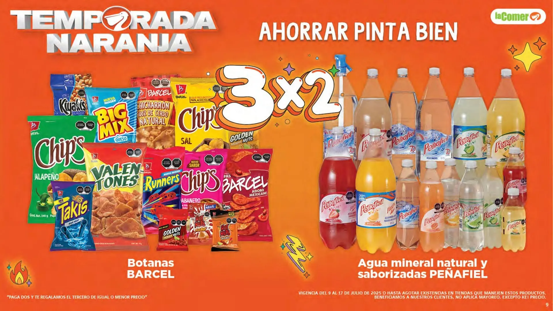 Catálogo de Catálogo La Comer 9 de julio al 17 de julio 2025 - Pagina 9