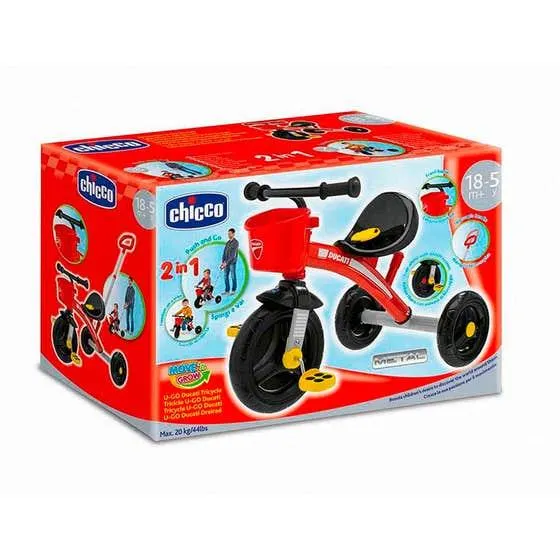 Chicco Triciclo U Go Ducati 7412070000