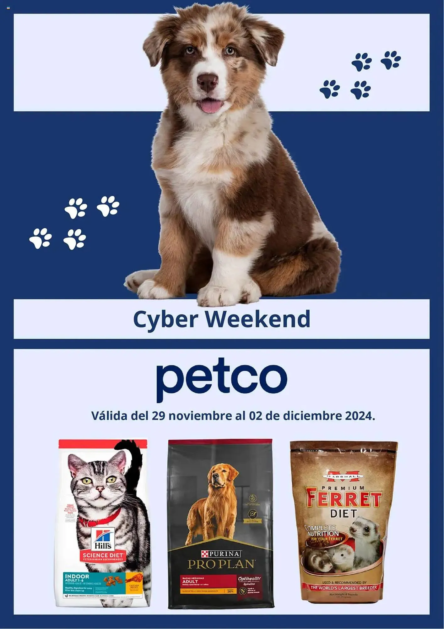 Catálogo de Catálogo Petco 29 de noviembre al 2 de diciembre 2024 - Pagina 1