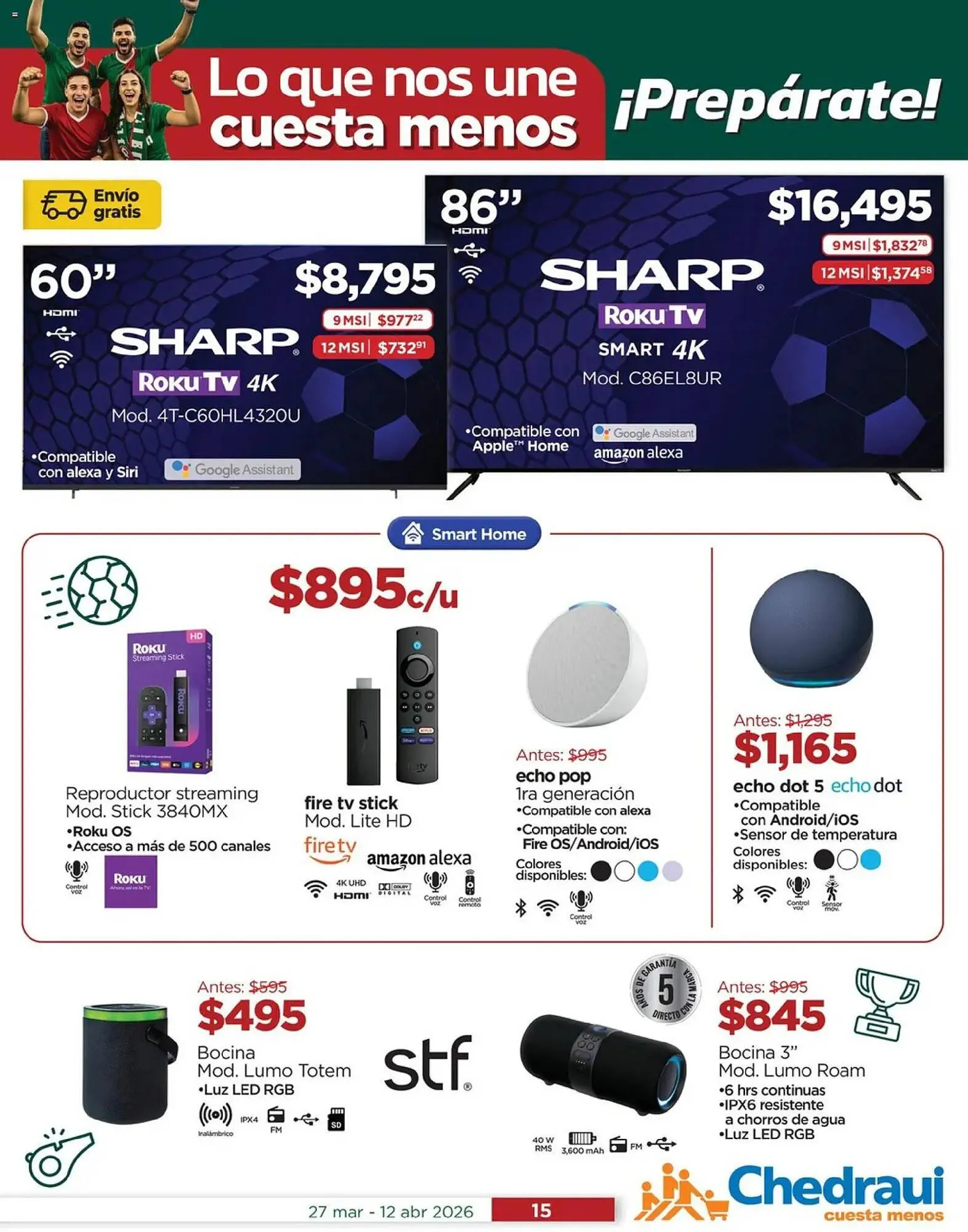 Catálogo de Folleto Chedraui 27 de marzo al 12 de abril 2026 - Pagina 15