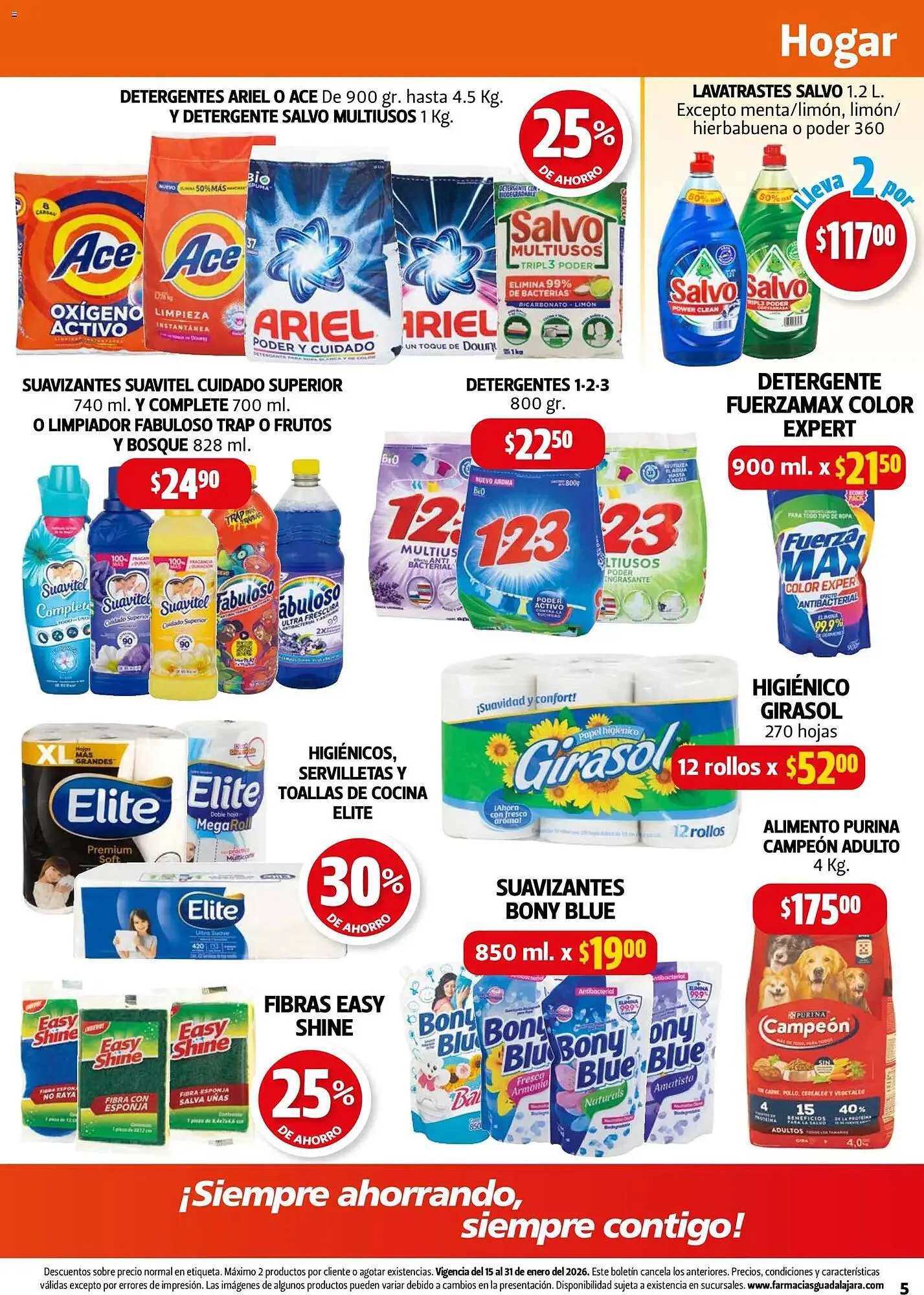 Catálogo de Folleto Farmacias Guadalajara 15 de enero al 31 de enero 2026 - Pagina 5