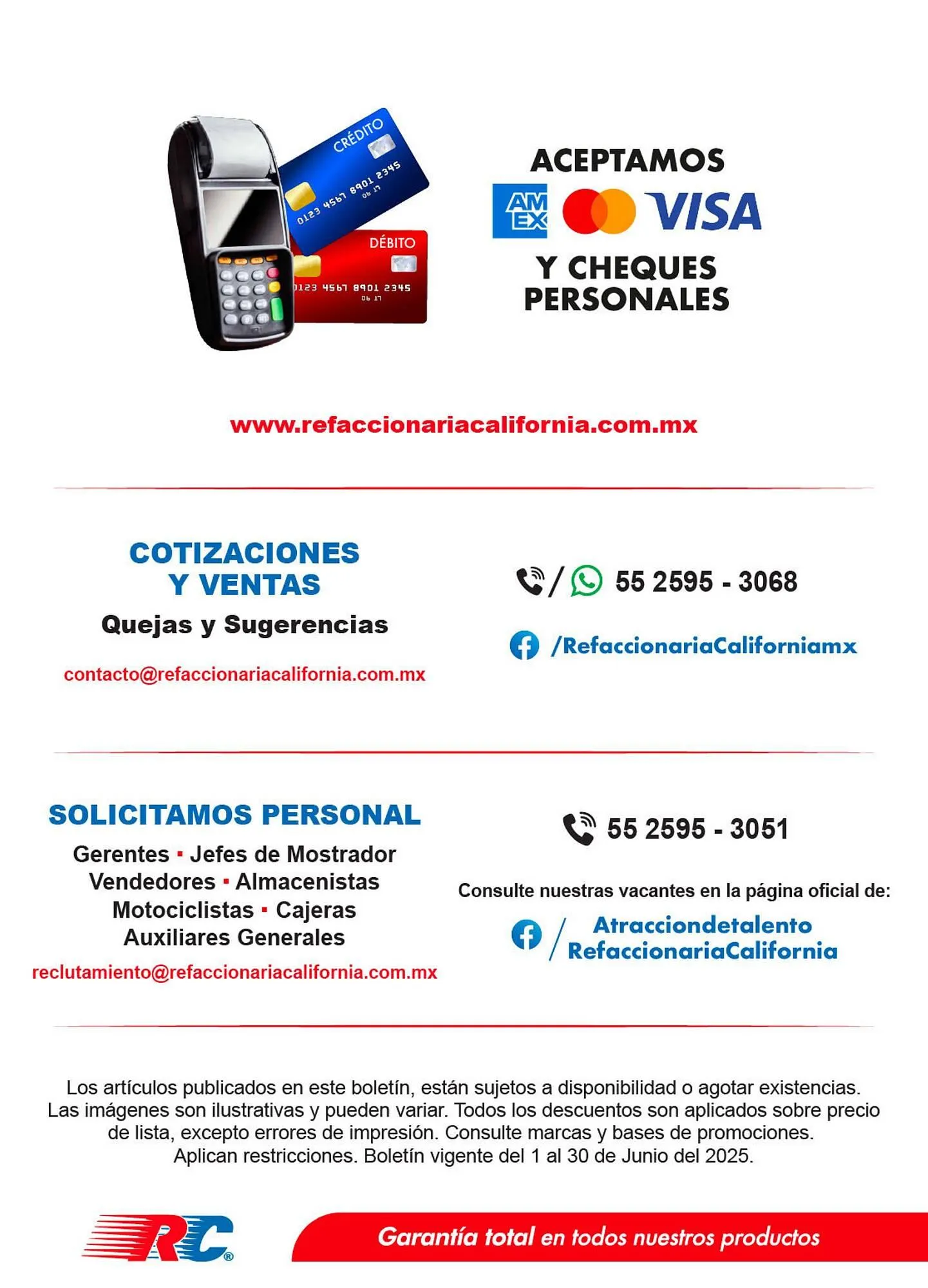 Catálogo de Catálogo Refaccionaria California 3 de junio al 30 de junio 2025 - Pagina 28