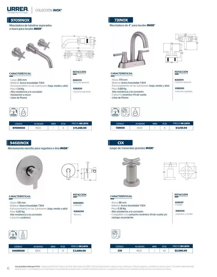 Catálogo de Catálogo Residencial 2025 28 de febrero al 28 de febrero 2026 - Pagina 12