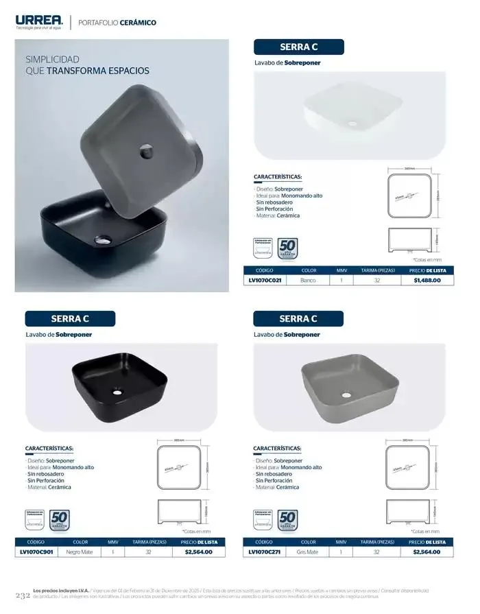 Catálogo de Catálogo Residencial 2025 28 de febrero al 28 de febrero 2026 - Pagina 238