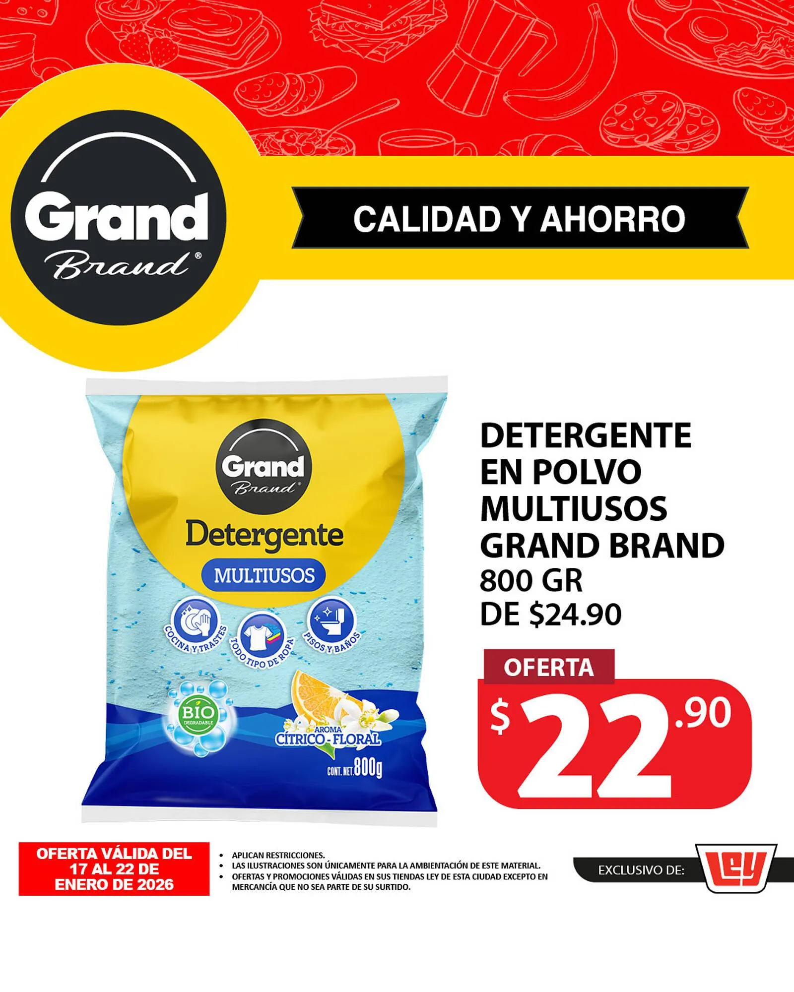 Catálogo de Folleto Casa Ley 17 de enero al 22 de enero 2026 - Pagina 1