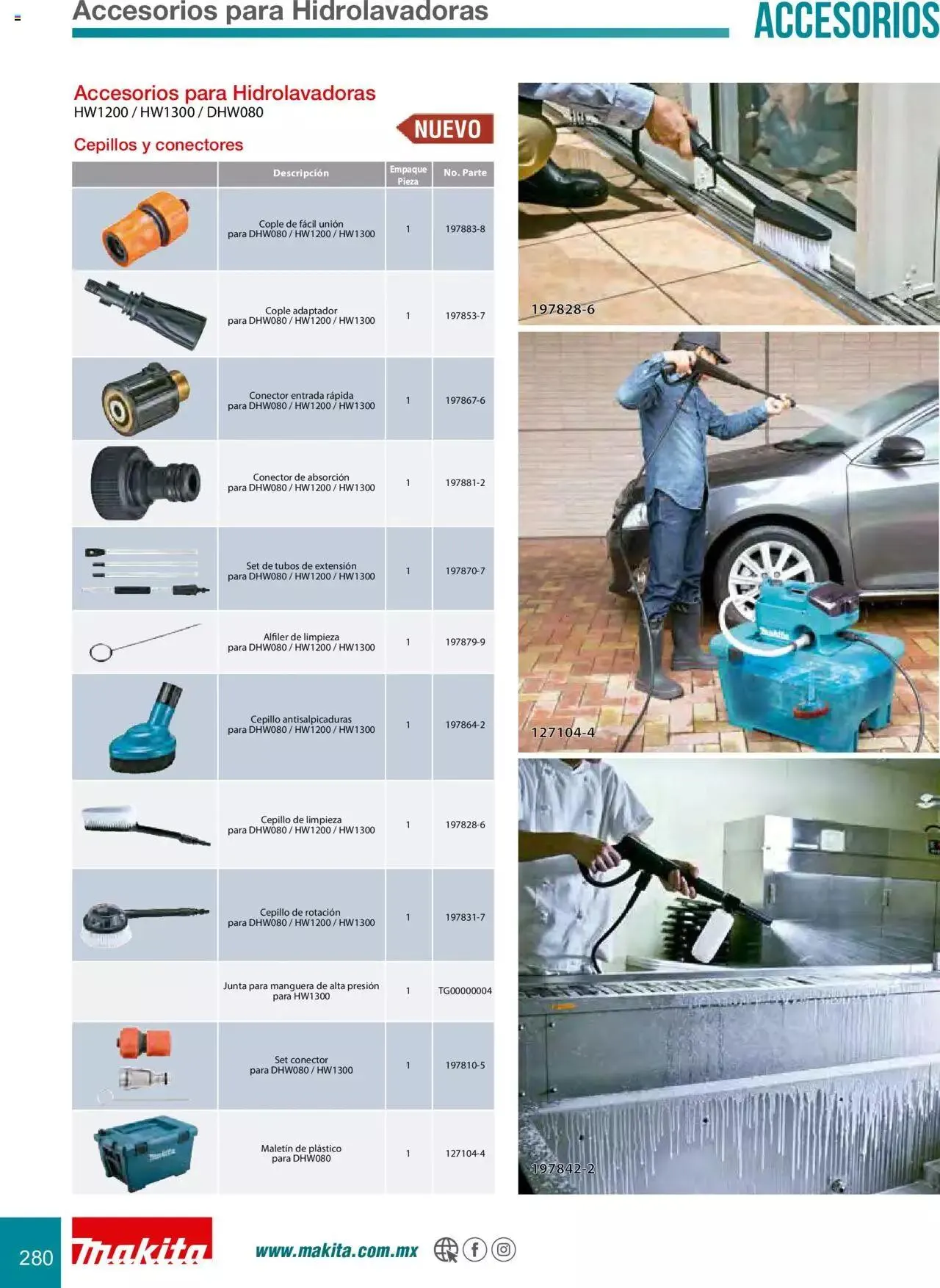 Catálogo de Makita Ofertas Accesorios 5 de septiembre al 31 de diciembre 2023 - Pagina 280