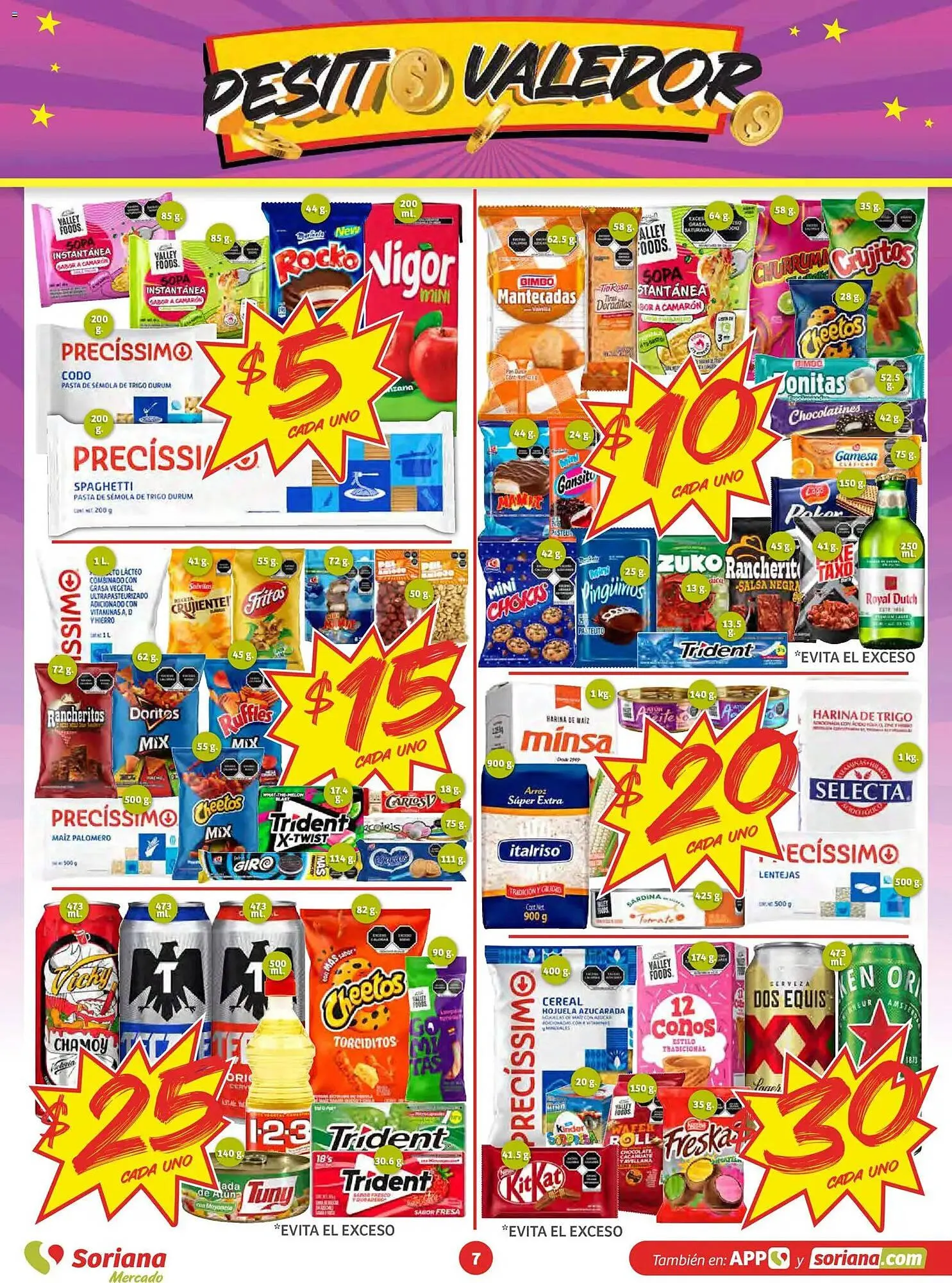 Catálogo de Folleto Soriana Mercado 12 de marzo al 25 de marzo 2026 - Pagina 7