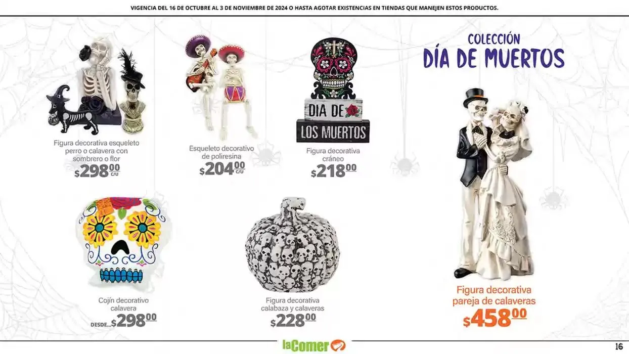 Catálogo de HALLOWEEN LA COMER 16 de octubre al 3 de noviembre 2024 - Pagina 16