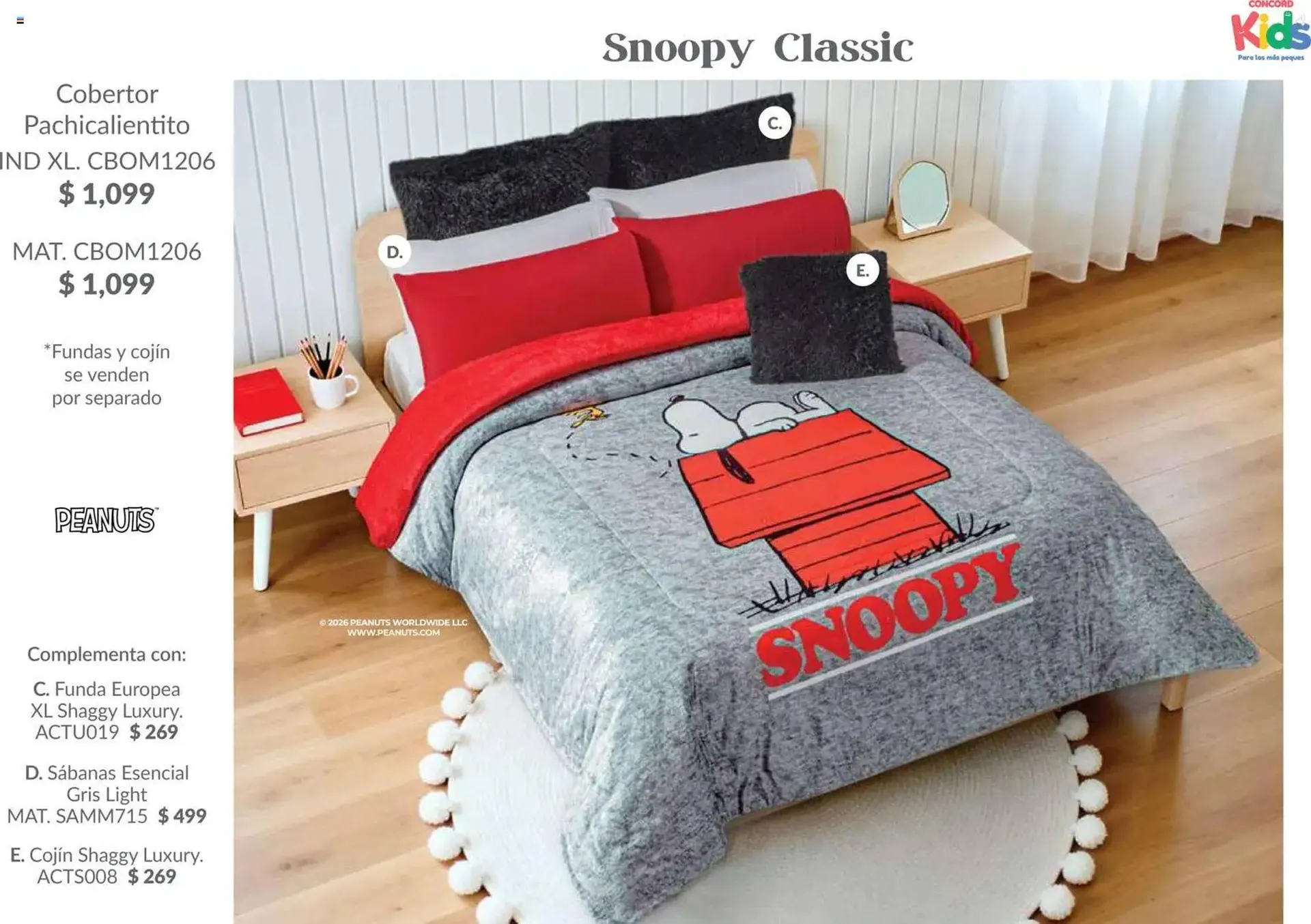 Catálogo de Catálogo Colchas Concord 1 de febrero al 1 de mayo 2026 - Pagina 57