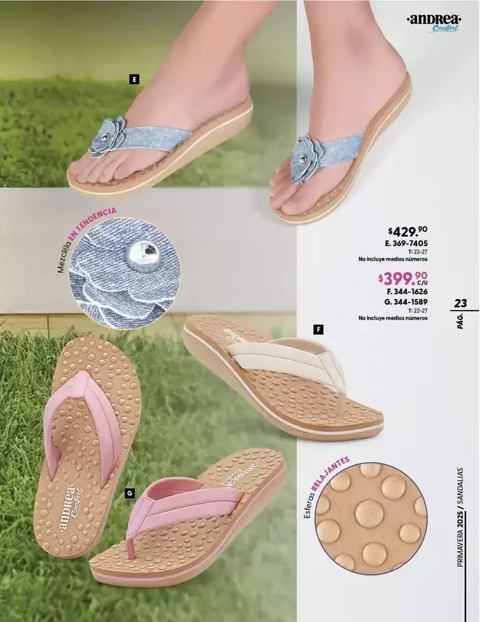 Catálogo de ANDREA | CALZADO CONFORT 26 de enero al 24 de mayo 2025 - Pagina 23