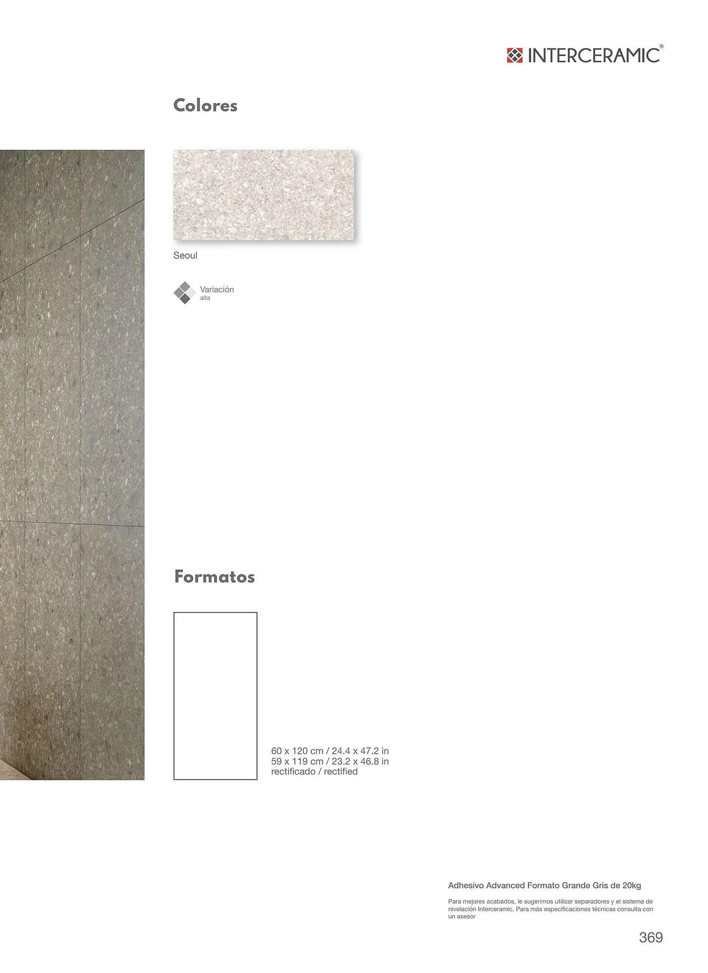 Catálogo de Catálogo Interceramic 12 de marzo al 31 de diciembre 2024 - Pagina 369