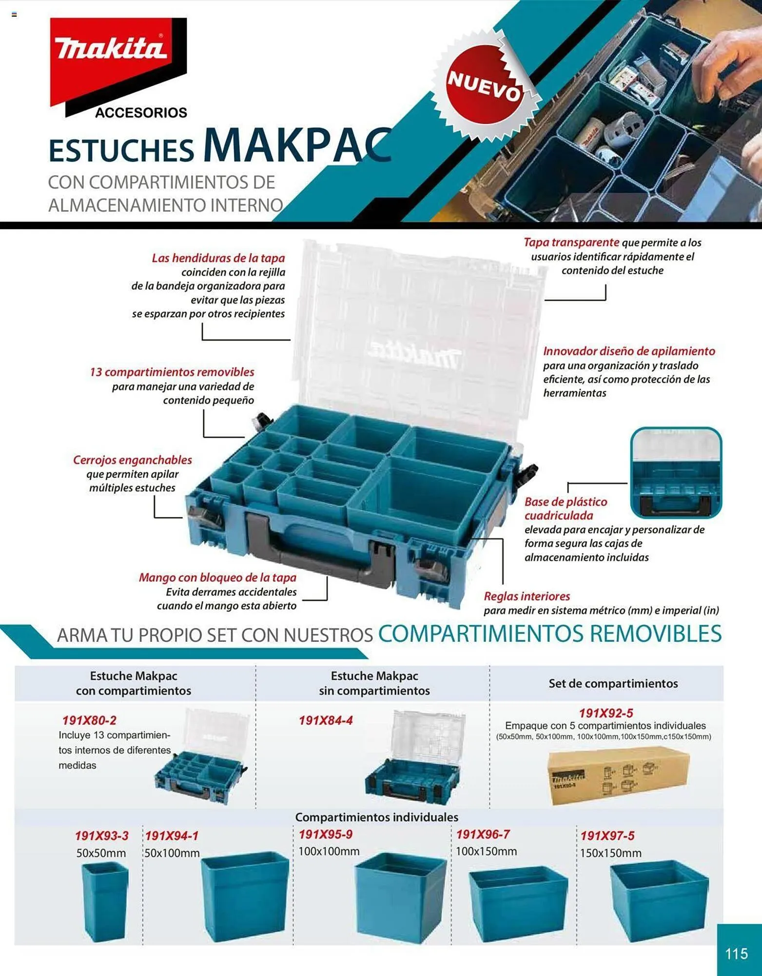 Catálogo de Catálogo Makita 8 de julio al 31 de diciembre 2025 - Pagina 115