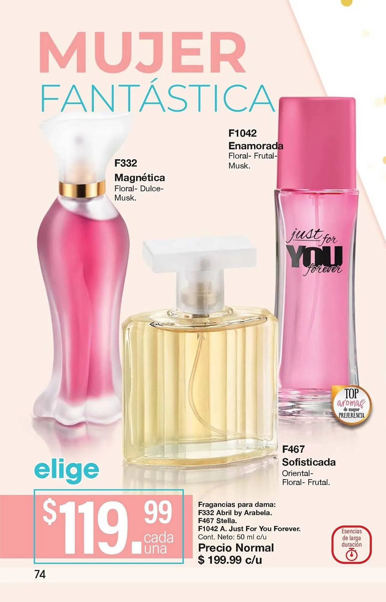 Catálogo de Catálogo Arabela 11 de abril al 2 de mayo 2024 - Pagina 74