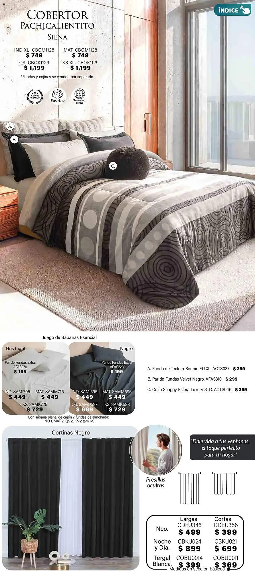 Catálogo de Catálogo Colchas Concord 1 de noviembre al 1 de febrero 2026 - Pagina 321