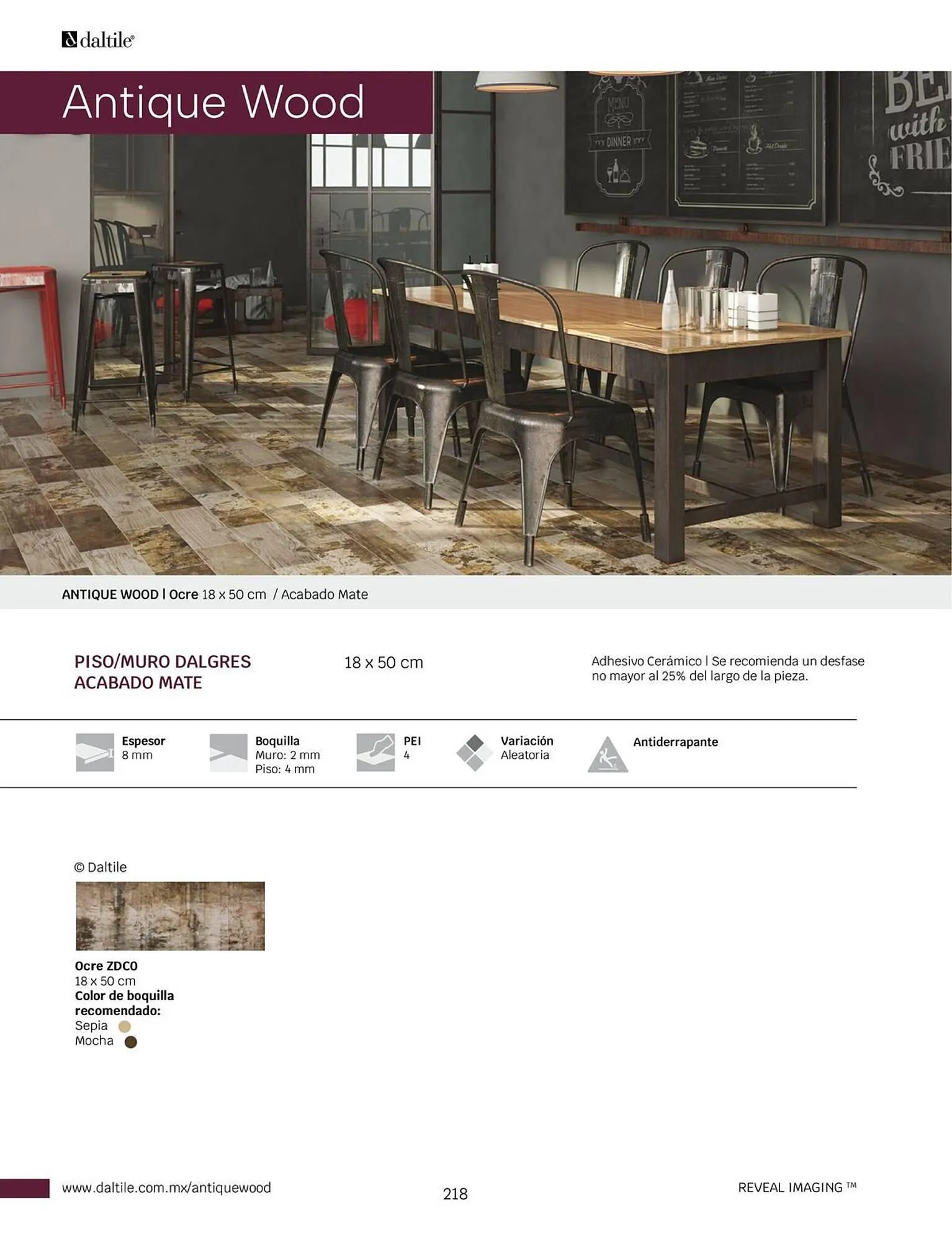 Catálogo de Catálogo Daltile 1 de enero al 31 de diciembre 2024 - Pagina 218