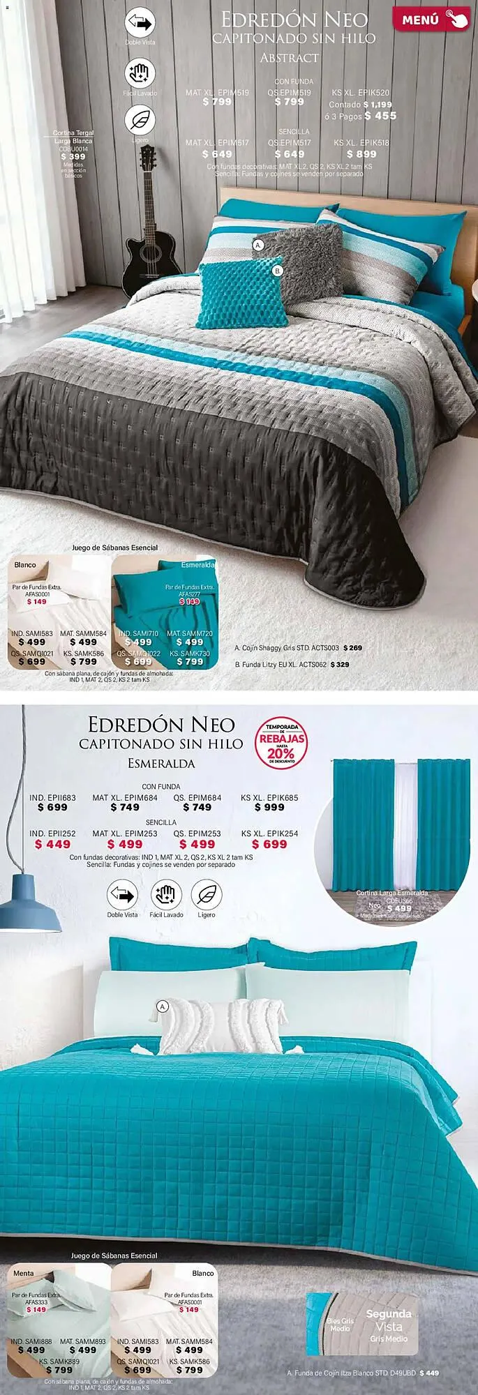 Catálogo de Catálogo Colchas Concord 1 de febrero al 2 de mayo 2026 - Pagina 31