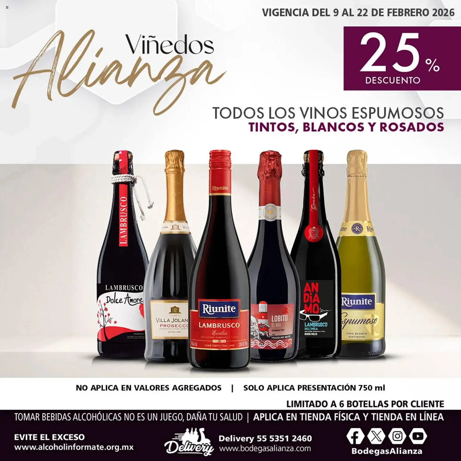 Catálogo de Folleto Bodegas Alianza 9 de febrero al 22 de febrero 2026 - Pagina 2